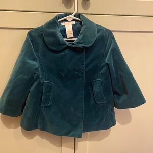 Janie and Jack toddler velvet jacket